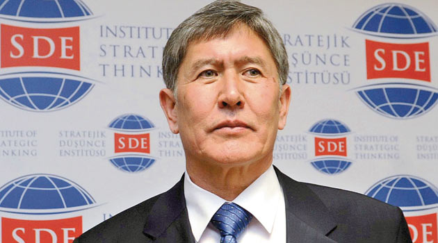 Kırgız lider Atambayev: Türkiye’nin yardımlarını unutmayacağız